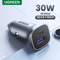 UGREEN Ultra Fast Car Charger USBC PD Quick Charge Adapter For IPhone Xiaomi 0