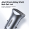 UGREEN Ultra Fast Car Charger USBC PD Quick Charge Adapter For IPhone Xiaomi 7