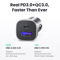 UGREEN Ultra Fast Car Charger USBC PD Quick Charge Adapter For IPhone Xiaomi 8