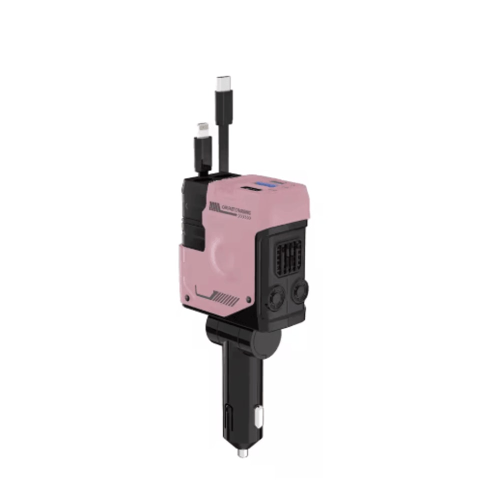 Retractable 4in1 Fast Charging Car Charging Cable Adapter Universal MultiDevice Power Solution 2
