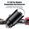 100W USBC PD Car Charger QC30 Fast Charging Cigarette Lighter Adapter 3