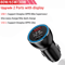 80W SuperVOOC Dual USB Car Charger For OnePlus Warp Dash Fast Charge Adapter 1