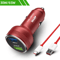 80W SuperVOOC Dual USB Car Charger For OnePlus Warp Dash Fast Charge Adapter 3