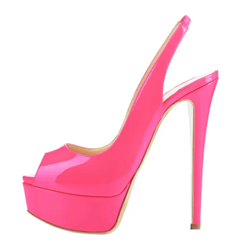 14CM Platform Gladiator High Heel Sandals Sexy Open Toe Party Wedding Shoes 1