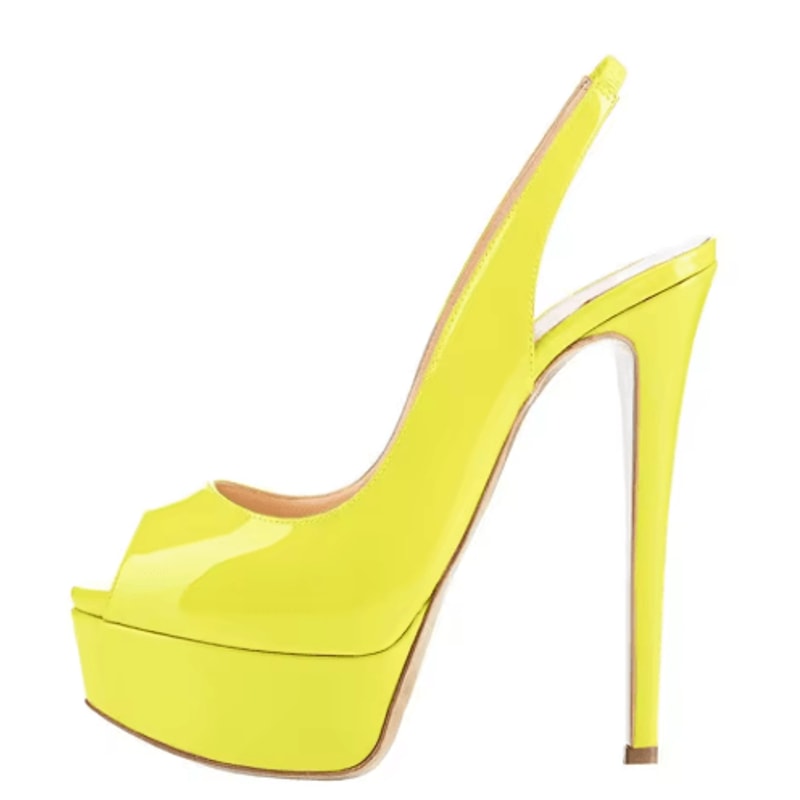 14CM Platform Gladiator High Heel Sandals Sexy Open Toe Party Wedding Shoes 5