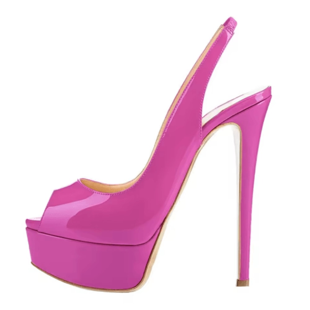 14CM Platform Gladiator High Heel Sandals Sexy Open Toe Party Wedding Shoes 9