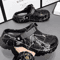 Classic Lightweight Anti Slip Garden Slippers Outdoor Platform Sandals For Men 2