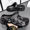 Classic Lightweight Anti Slip Garden Slippers Outdoor Platform Sandals For Men 2