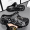 Classic Lightweight Anti Slip Garden Slippers Outdoor Platform Sandals For Men 6