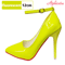 Aphixta Plus Size Pointed Toe Metal Buckle Stiletto Pumps 10CM To 12CM Party Heels 48 To 50 2