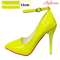 Aphixta Plus Size Pointed Toe Metal Buckle Stiletto Pumps 10CM To 12CM Party Heels 48 To 50 2