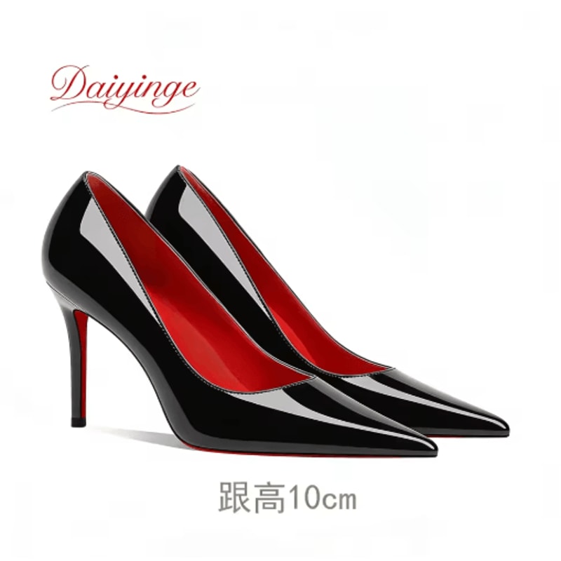2026 Luxury Red Bottom 12CM Pointed Toe Stiletto Pumps For Party And Wedding 5