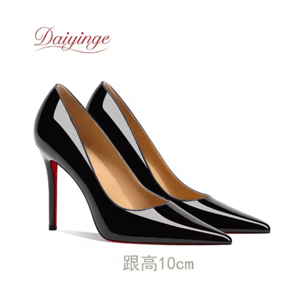 2026 Luxury Red Bottom 12CM Pointed Toe Stiletto Pumps For Party And Wedding 13