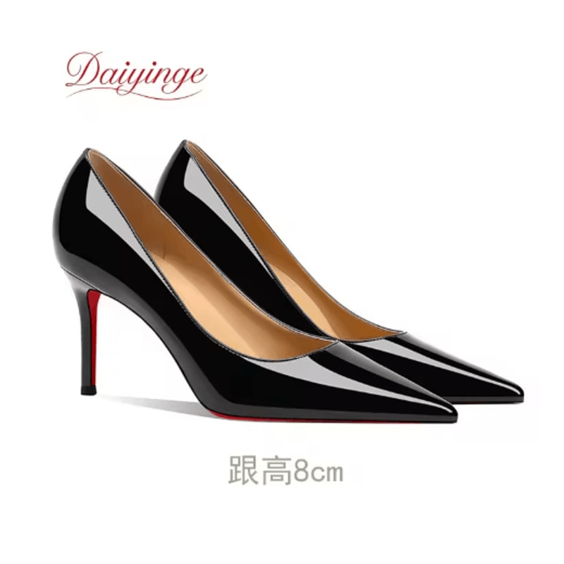2026 Luxury Red Bottom 12CM Pointed Toe Stiletto Pumps For Party And Wedding 14