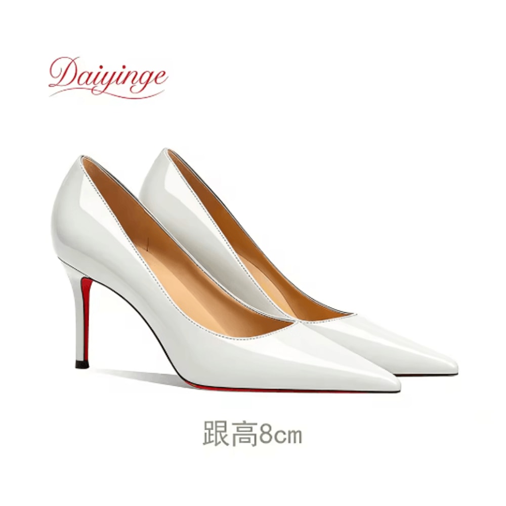 2026 Luxury Red Bottom 12CM Pointed Toe Stiletto Pumps For Party And Wedding 18