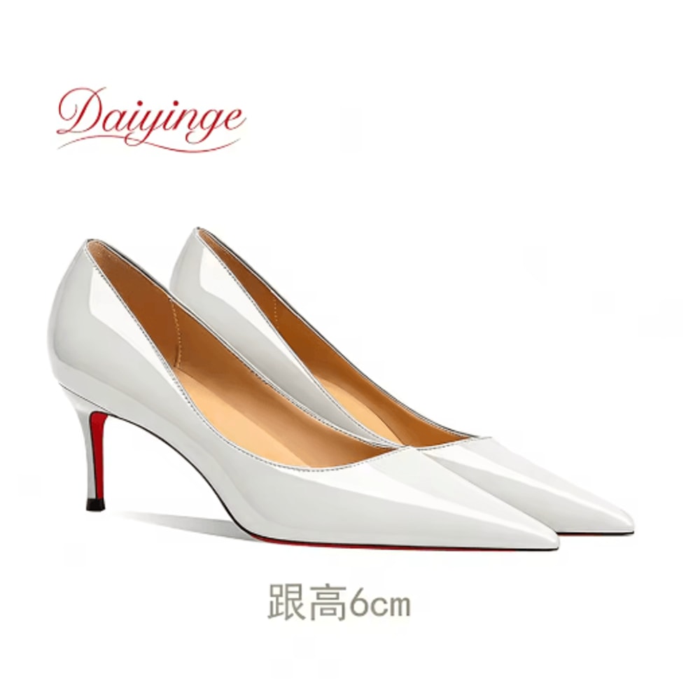 2026 Luxury Red Bottom 12CM Pointed Toe Stiletto Pumps For Party And Wedding 19