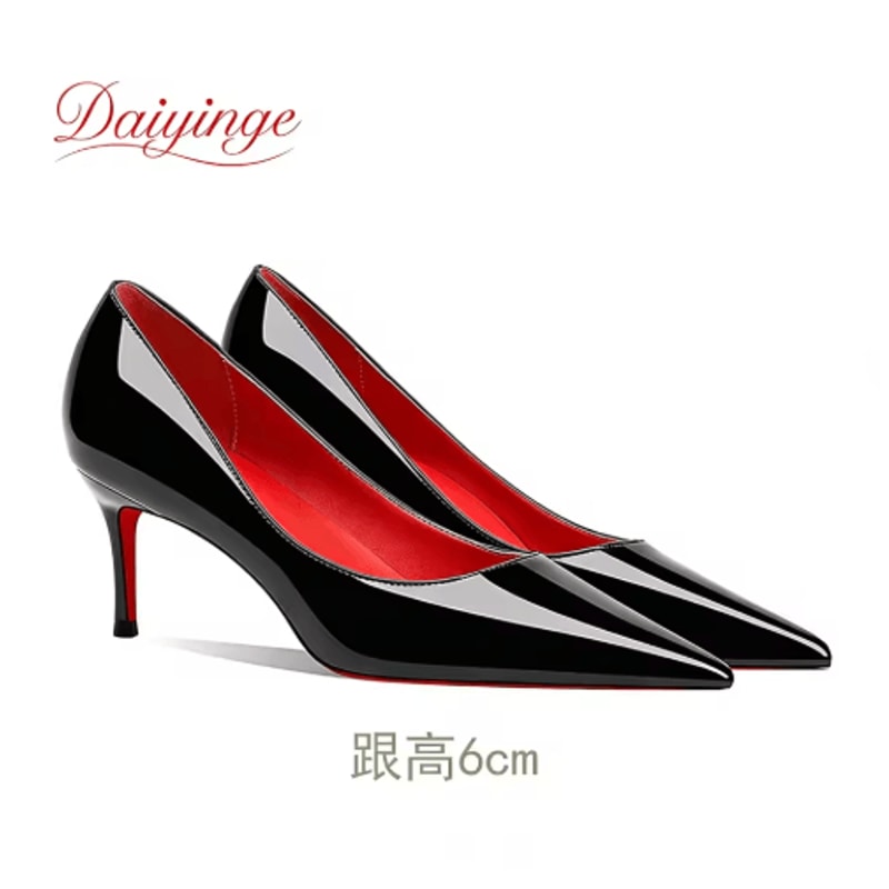 2026 Luxury Red Bottom 12CM Pointed Toe Stiletto Pumps For Party And Wedding 7