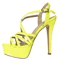 Loslandifen 14 Cm Platform High Heels Sandals Sexy Plus Size Sandals With Ankle Strap Heels For Wo 3