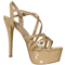 Loslandifen 14 Cm Platform High Heels Sandals Sexy Plus Size Sandals With Ankle Strap Heels For Wo 19