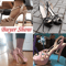 Loslandifen 14 Cm Platform High Heels Sandals Sexy Plus Size Sandals With Ankle Strap Heels For Wo 0