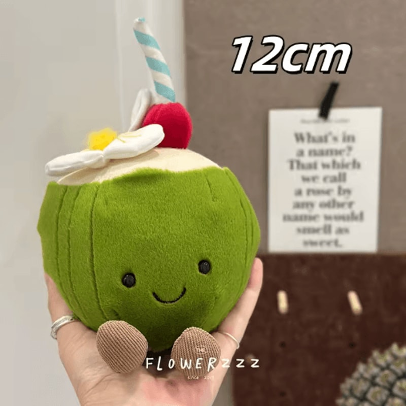 Jellycat Lemonade Coconut Plush Toy Ultra Soft Cartoon Plush Decor And Cute Stuffed Animal Gift 3