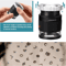 30X Adjustable Focal Length Loupe Magnifier Foldable Jewelry And Coin Inspection Glass 4