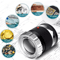 30X Adjustable Focal Length Loupe Magnifier Foldable Jewelry And Coin Inspection Glass 0
