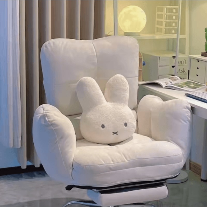 Miffy Black Eyes Plush Pillow Doll Kawaii Stuffed Animal And Soft Sofa Cushion 1