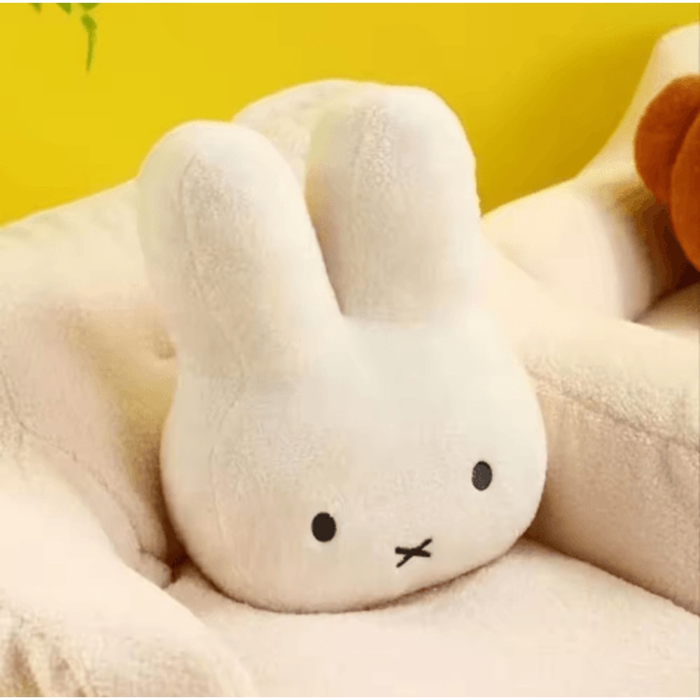Miffy Black Eyes Plush Pillow Doll Kawaii Stuffed Animal And Soft Sofa Cushion 4