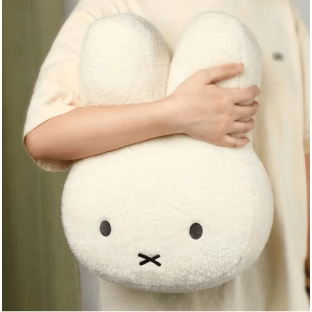 Miffy Black Eyes Plush Pillow Doll Kawaii Stuffed Animal And Soft Sofa Cushion 5