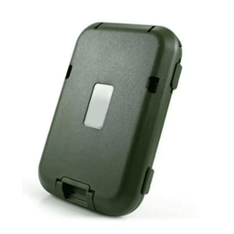 Slim RFID Blocking Metal Wallet For Men Crush Resistant Minimalist Front Pocket Wallet With Money C 1