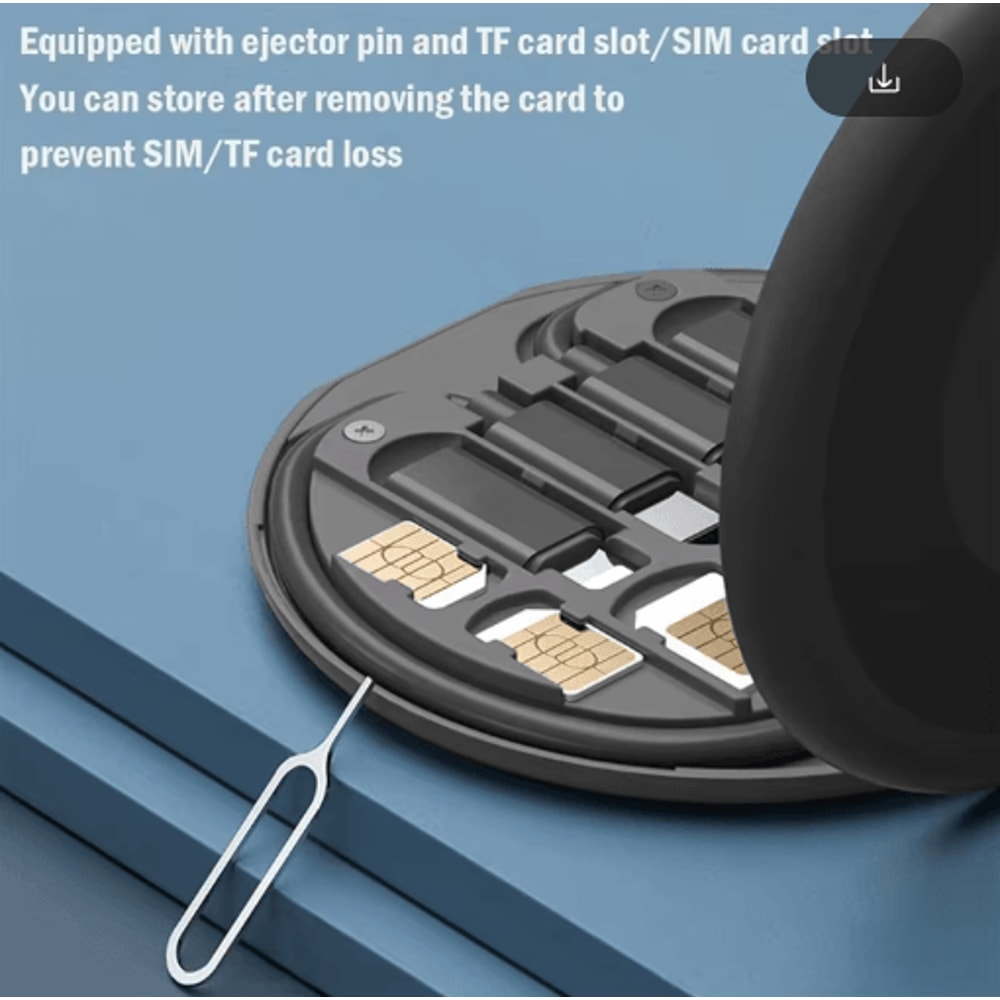 Portable 60W Fast Charging Multi Cable Set With Organizer Box And Phone Stand 6