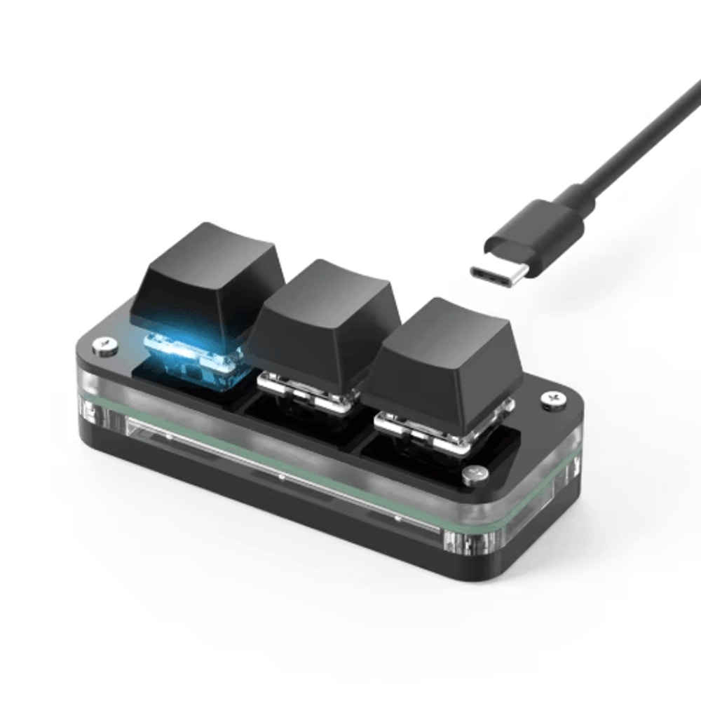 RGB Programmable Macropad With Custom Knob Hot Swap Mini Mechanical Keypad For Gaming And Creative 1