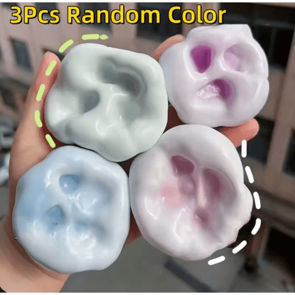 Ice Skin Squishy Jelly Ball Soft Sensory Stress Relief Squeeze Toy For Kids And Adults 2