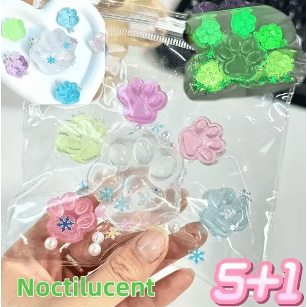 Ice Skin Squishy Jelly Ball Soft Sensory Stress Relief Squeeze Toy For Kids And Adults 4