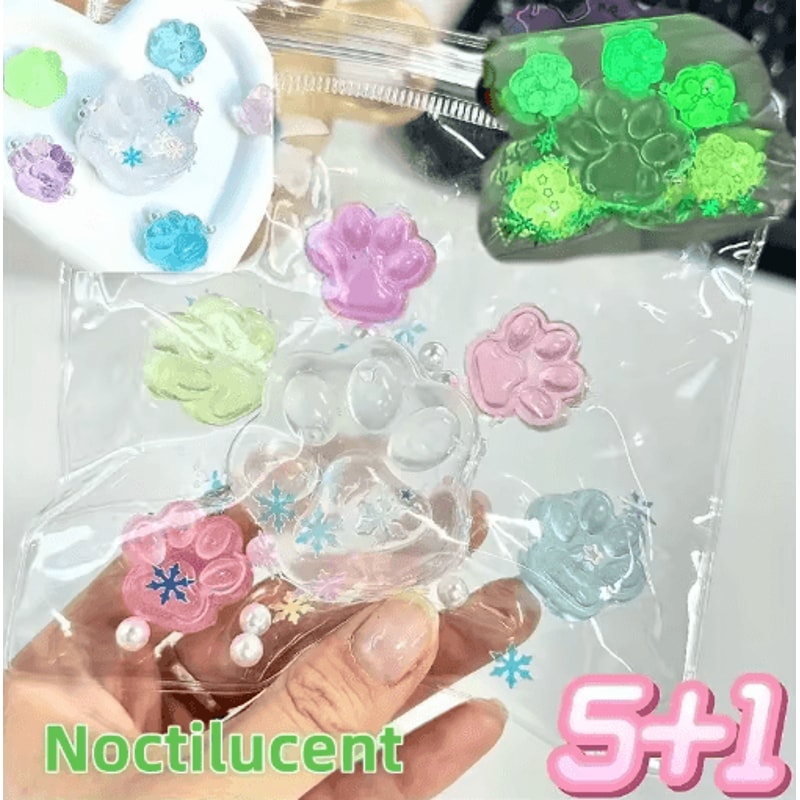 Ice Skin Squishy Jelly Ball Soft Sensory Stress Relief Squeeze Toy For Kids And Adults 4