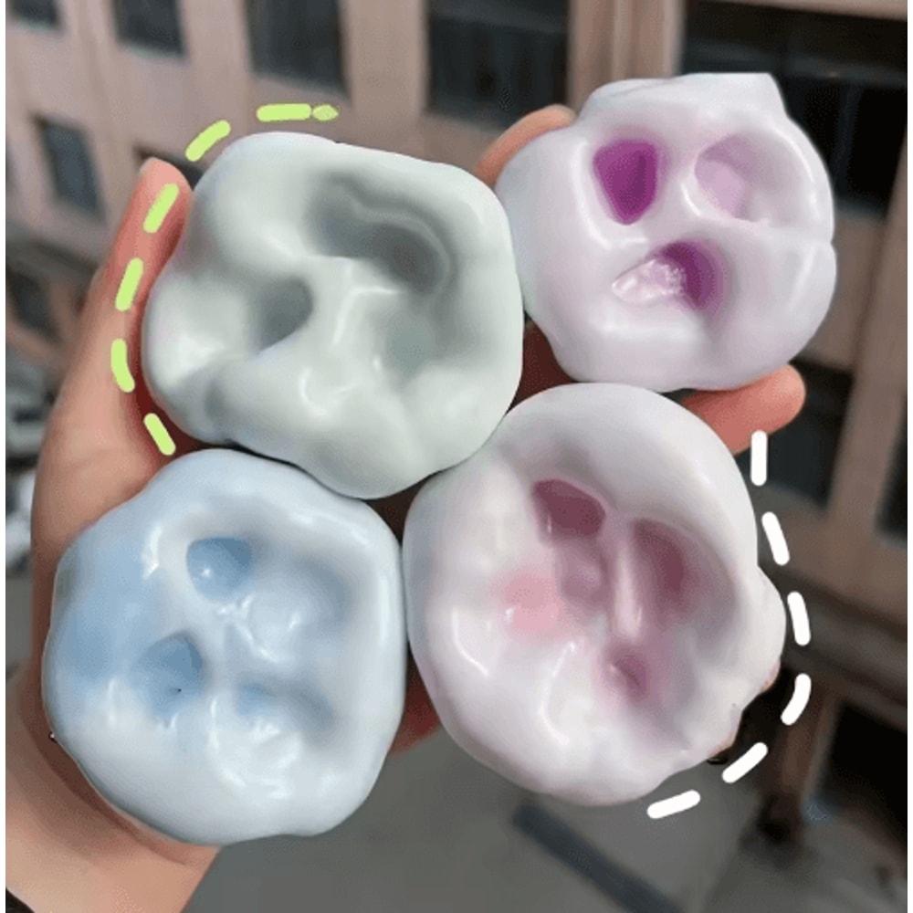 Ice Skin Squishy Jelly Ball Soft Sensory Stress Relief Squeeze Toy For Kids And Adults 8
