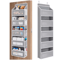 5 Shelf Over The Door Organizer Large Capacity Hanging Door Storage Organizer For Bedroom And Bathr 4