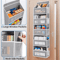 5 Shelf Over The Door Organizer Large Capacity Hanging Door Storage Organizer For Bedroom And Bathr 7