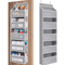 5 Shelf Over The Door Organizer Large Capacity Hanging Door Storage Organizer For Bedroom And Bathr 0