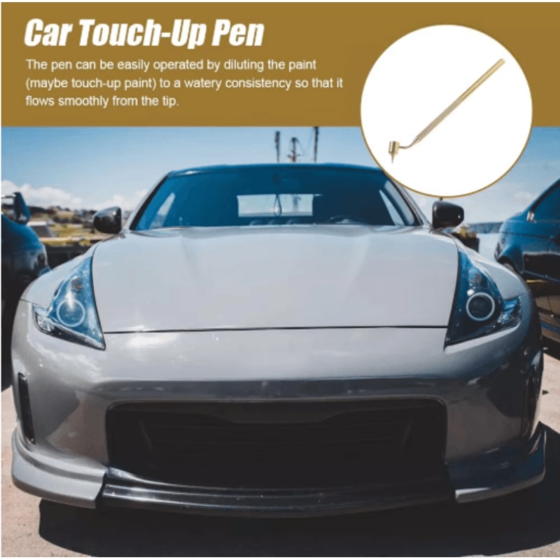Precision Car Scratch Repair Paint Pen 05mm To 07mm Fine Line Automotive Touch Up Pen 6
