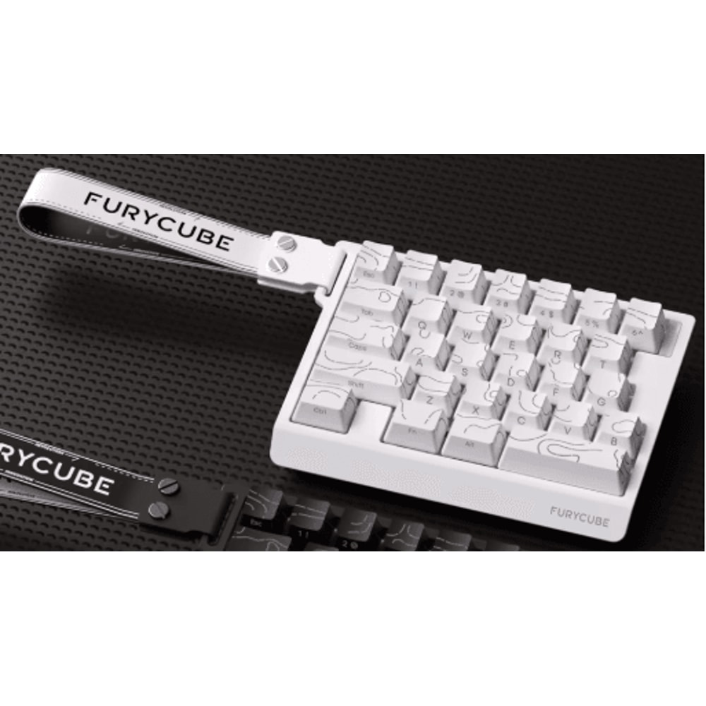 FURYCUBE M30HE Magnetic Switch Mechanical Gaming Keypad 8K Rapid Trigger Single Hand Keyboard 1