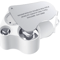 30X 60X LED Lighted Jewelry Magnifier Portable Dual Magnification Pocket Loupe 5