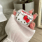 3D Sanrio Hello Kitty AirPods Case Cute Hard Protective Cover With Bowknot Design 2