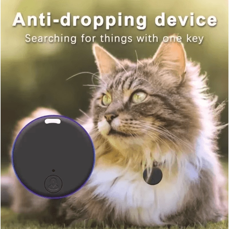 Smart Bluetooth GPS Tracker AntiLost Finder For Pets Kids Bags Wallets iOS Android 14