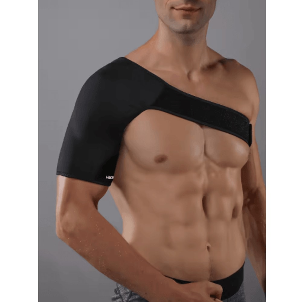 VBOSI Adjustable Shoulder Support Brace Breathable Rotator Cuff Compression Stabilizer 1