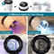 30X LED UV Illuminated Handheld Magnifying Glass Adjustable Focal HD Jewelry Loupe With Scale 7