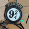Vintage Harry Potter Night Light Retro Platform 9 34 Wall Light LED Hanging Sign Lamp For Fans Ho 5