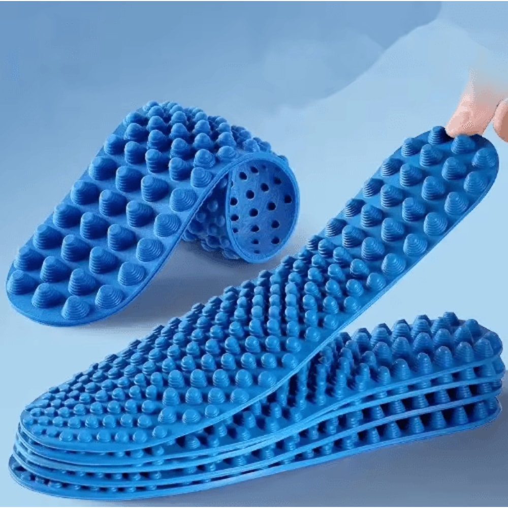 AllDay Foot Fatigue Relief Insoles Finger Pressure Massage Shoe Inserts For Men Women 1