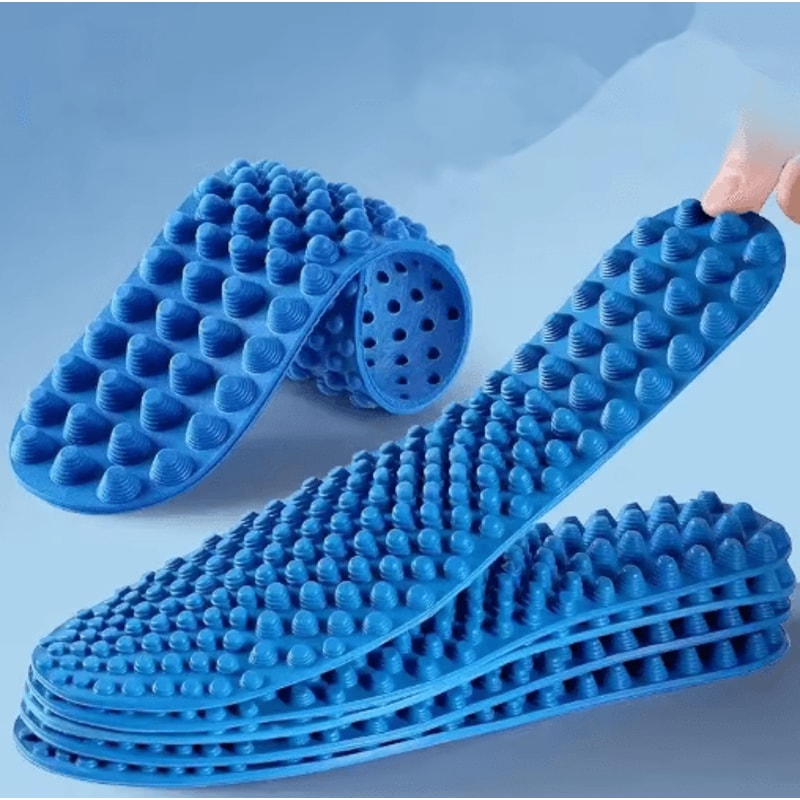 AllDay Foot Fatigue Relief Insoles Finger Pressure Massage Shoe Inserts For Men Women 1